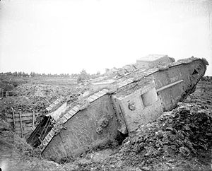Mark I-Panzer bei Arras