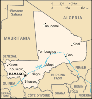 Lage Bamakos