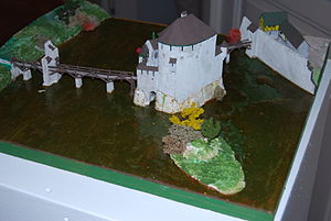 Modell der alten Burg auf dem «Stein»