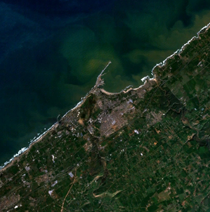 NASA-Luftaufnahme von Fedala