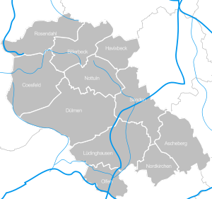 Municipalities in COE.svg