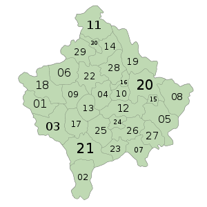 Municipalities of Kosovo.svg