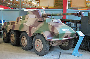 Sd.Kfz. 234/4 im Panzermuseum Munster