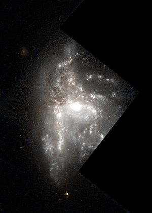 NGC 6052 aufgenommen mit dem Hubble-Weltraumteleskop