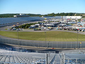 Blick ins Infield des New Hampshire Motor Speedway