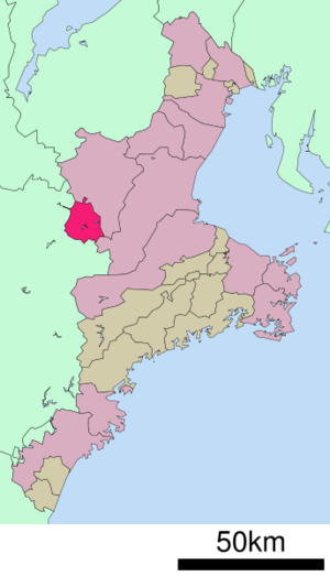 Lage Nabaris in der Präfektur