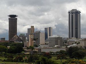 Skyline in Nairobi
