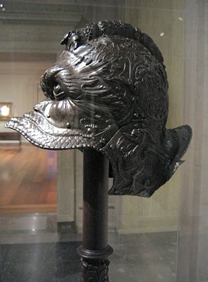 Negroli - Helmet in the Form of a Dolphin Mask (side).jpg