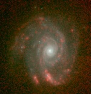 Infrarotaufnahme von NGC 5653 des Hubble-Weltraumteleskops