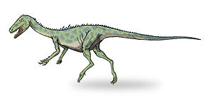 Künstlerische Darstellung von Noasaurus leali