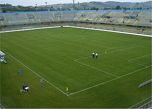 Das Stadio Nuovo Romagnoli in Campobasso