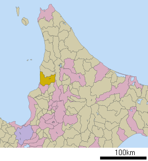 Lage Obiras in der Präfektur