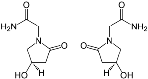 Strukturformel von Oxiracetam