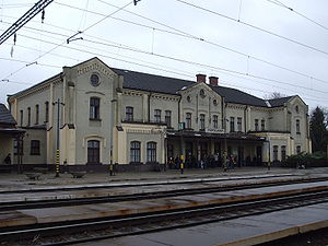 Bahnhof in Püspökladány