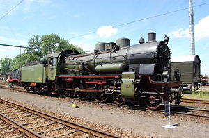 Preußische P 8 in Länderbahnfarbgebung