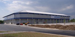 paragon arena im Mai 2008