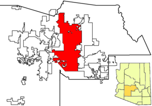 Phoenix in Maricopa County map.png
