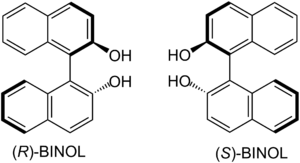 Struktur von 1,1′-Bi-2-naphthol