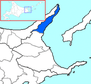 Lage Rausus in der Präfektur