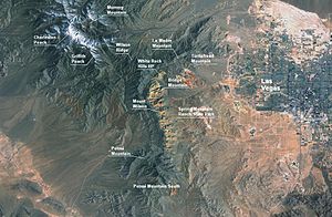 Red Rock Canyon from space.JPG