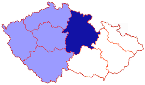 Karte Bistum Königgrätz
