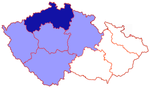 Karte Bistum Leitmeritz