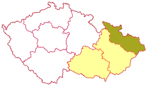 Karte Bistum Ostrau-Troppau