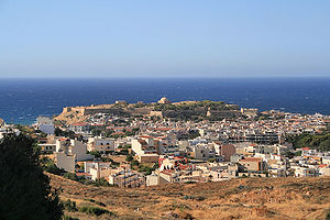 Südseite der Fortezza im Stadtgebiet von Rethymno
