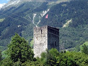 Burg Ringgenberg, Ansicht von SE
