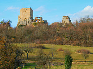 Ruine der Burg Landskron