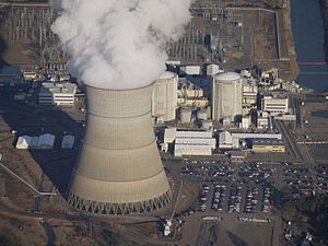 Kernkraftwerk Arkansas One aus der Luft