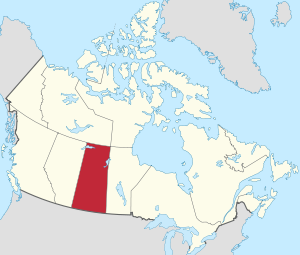 Saskatchewan in Canada.svg