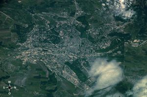Satelliten-Aufnahme Chișinău