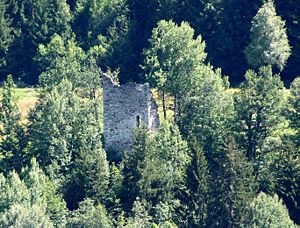 Burg Saxenstein mit Hocheingang