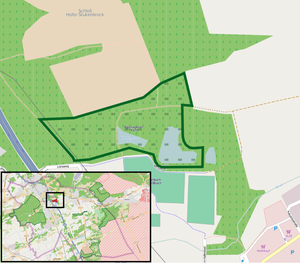 Schloß Holte-Stukenbrock - NSG Kipshagener Teiche - Map.png