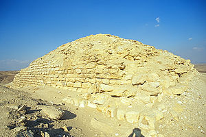 Südseite der Pyramide von Seila