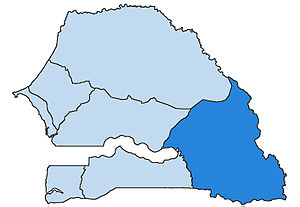 Karte Bistum Tambacounda