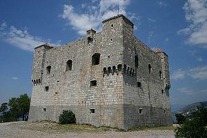 Die Festung Nehaj in Senj (Kroatien)