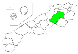Lage Unnans in der Präfektur
