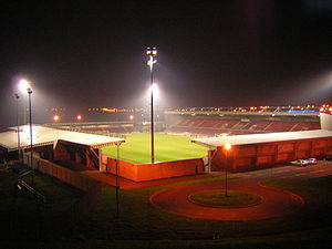 Das Sixfields Community Stadium in Northampton