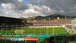 Das Stadio Artemio Franchi in Florenz