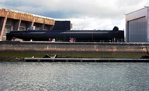 Flore (Q 246 / S 645) als Museumsschiff in Lorient