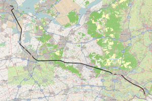 Strecke der Bahnstrecke Amsterdam–Arnhem
