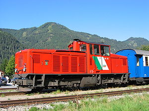 StLB VL 12 in Frojach (Murtalbahn)