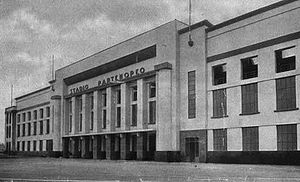 Das Stadio Partenopeo im Jahr 1934