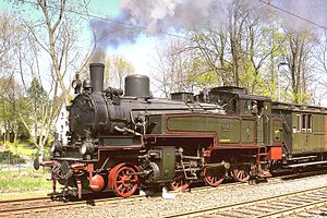 Preußische T 11 "7512 Hannover" der Museumseisenbahn Minden