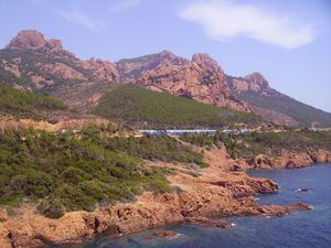 Strecke der Bahnstrecke Marseille–Ventimiglia
