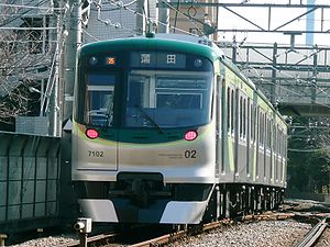 Zug der Tamagawa-Linie