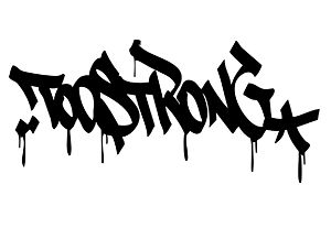 Too Strong Logo designed by ATOMone