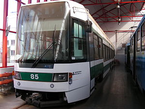 Tram RT6S in Liberec tram depo.JPG